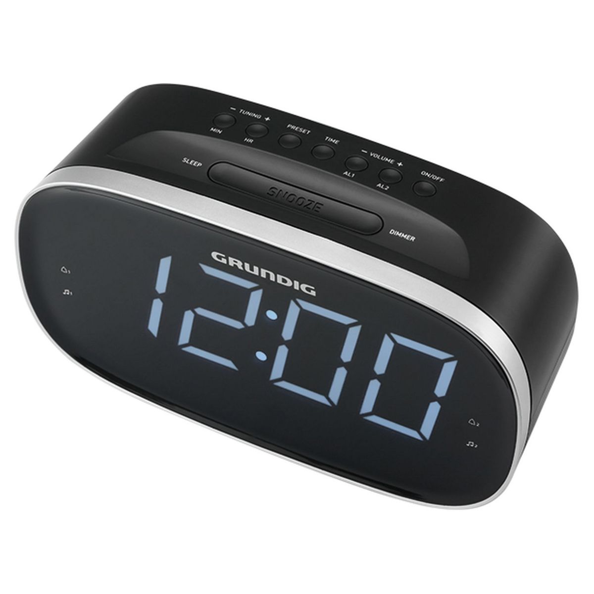 GRUNDIG Radio réveil - Noir - SCN340