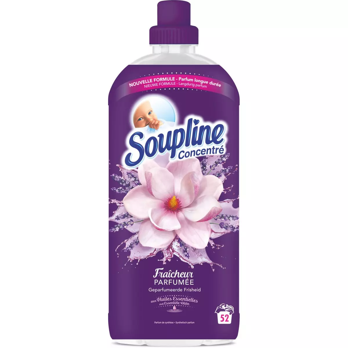 Adoucissant Soupline concentré hypoallergénique 56 lavages