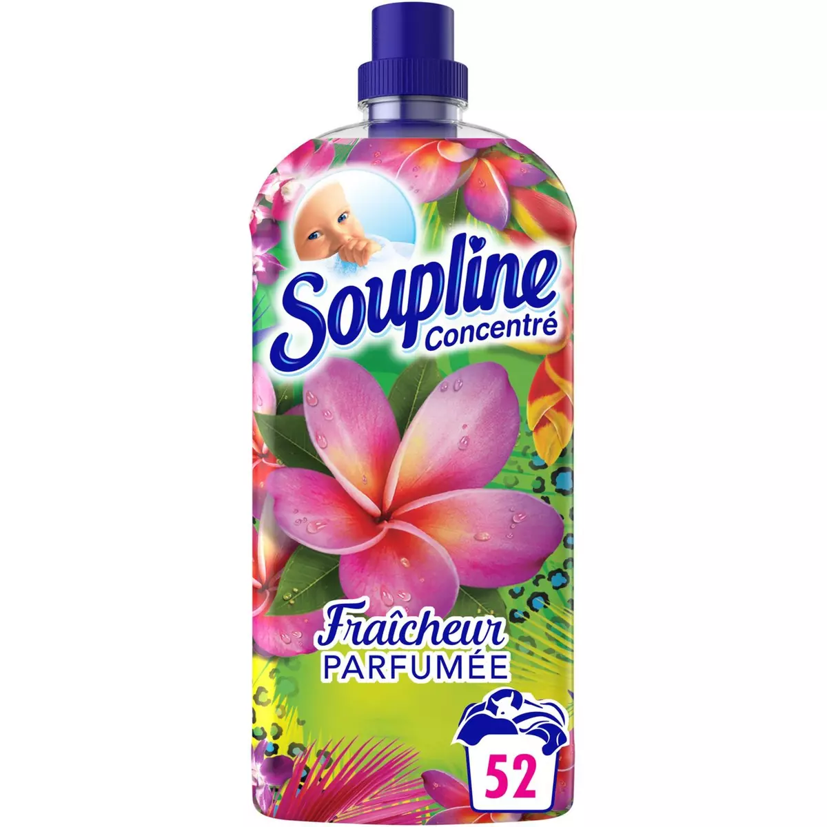 Adoucissant Soupline concentré hypoallergénique 29 lavages -  Assouplissants, adoucissants