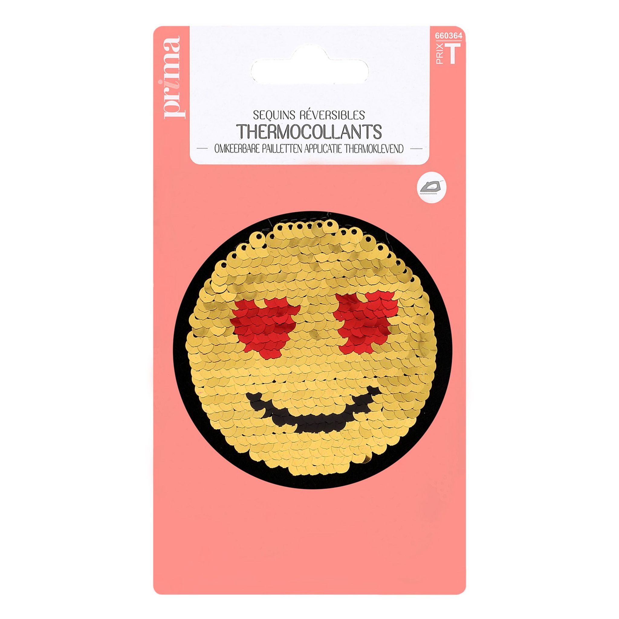 Voir la diapositive 3 : PRIMA Sequins réversibles thermocollants différents modèles x1