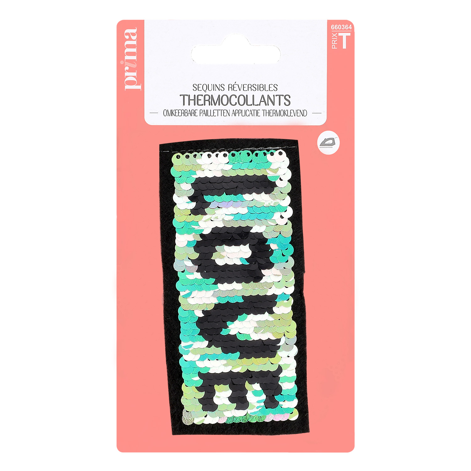 Voir la diapositive 5 : PRIMA Sequins réversibles thermocollants différents modèles x1