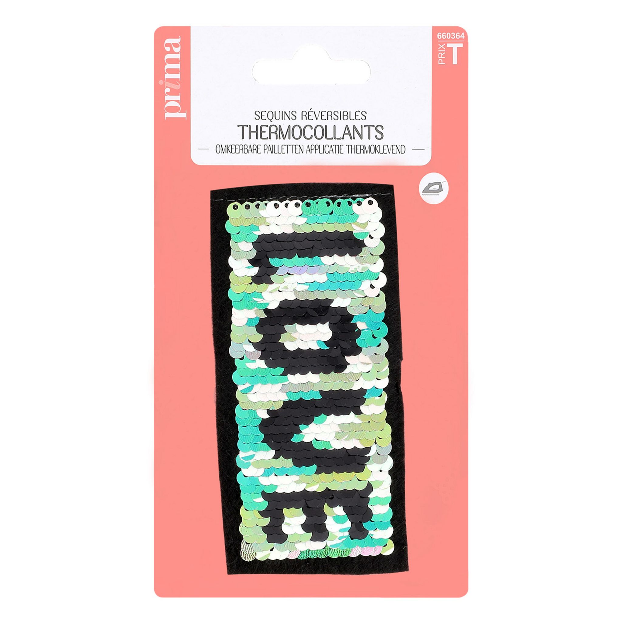 Voir la diapositive 5 : PRIMA Sequins réversibles thermocollants différents modèles x1