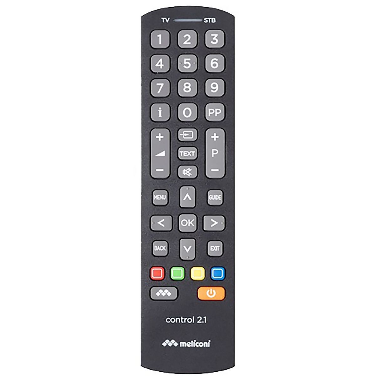 MELICONI Télécommande universelle Control 2.1 à infrarouge Noir