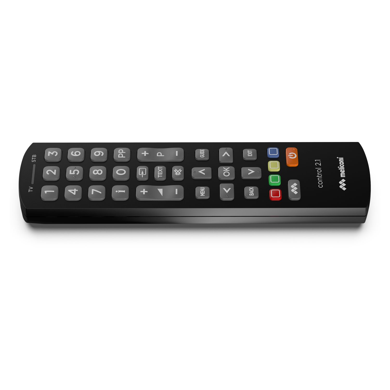 Voir la diapositive 4 : MELICONI Télécommande universelle Control 2.1 à infrarouge Noir