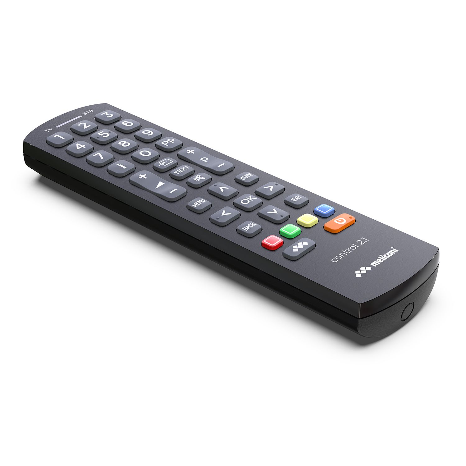 Voir la diapositive 5 : MELICONI Télécommande universelle Control 2.1 à infrarouge Noir