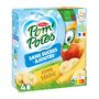 Voir la diapositive 2 : POM'POTES Gourdes compote de pomme banane sans sucres ajoutés 4x90g