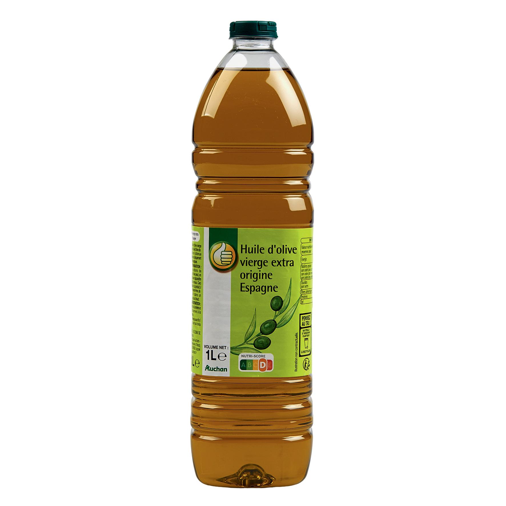 Voir la diapositive 2 : POUCE Huile d'olive vierge extra origine Espagne 1l