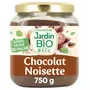JARDIN BIO ETIC Pâte à tartiner chocolat noisettes sans huile de palme 750g
