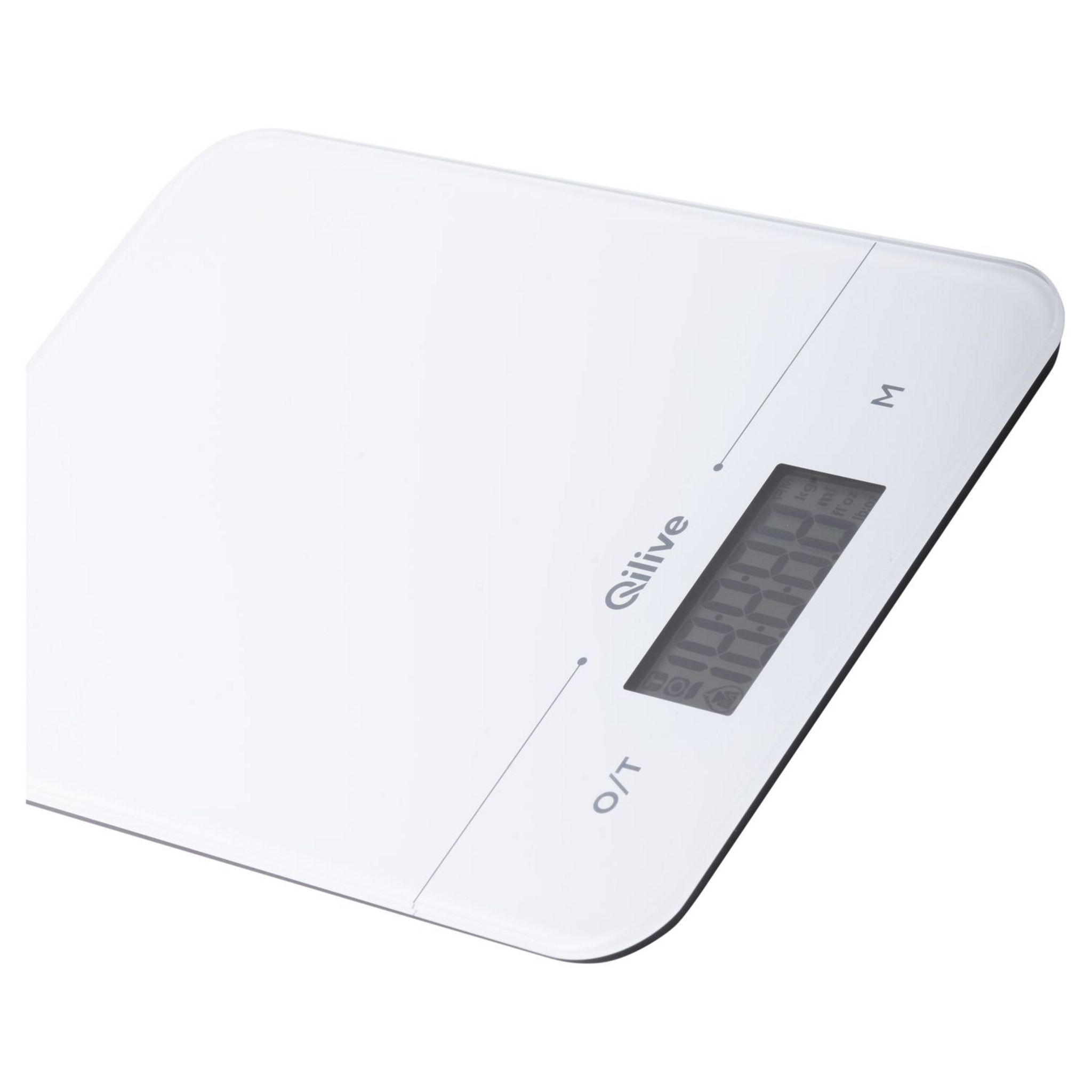 Voir la diapositive 2 : QILIVE Balance de cuisine 130299 - Blanc