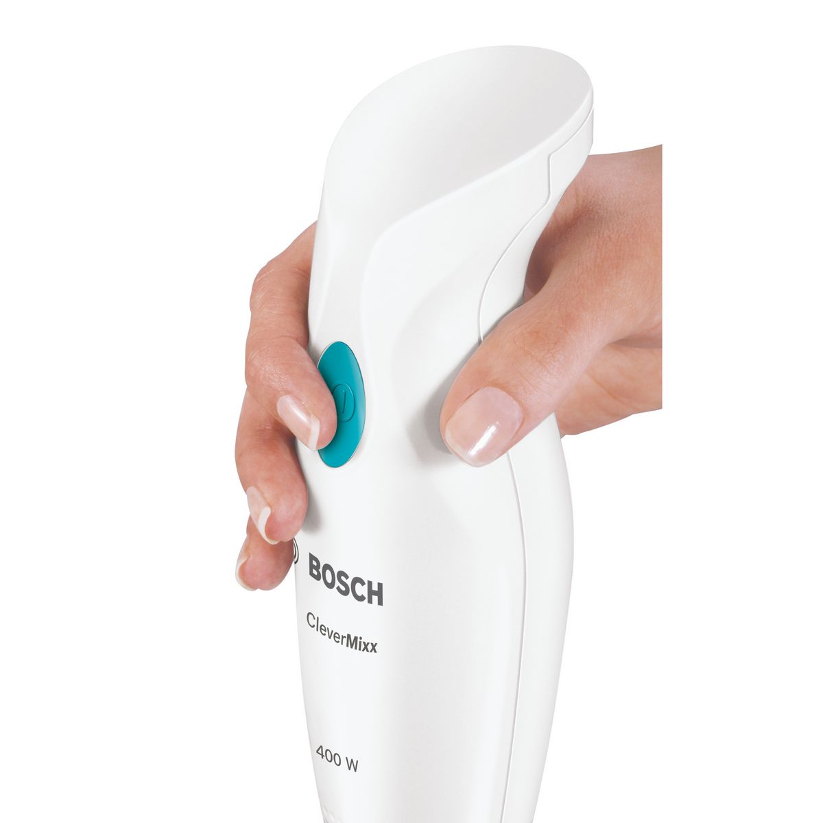 BOSCH Mixeur plongeant CleverMixx «fun» MSM2410DW - Blanc/bleu