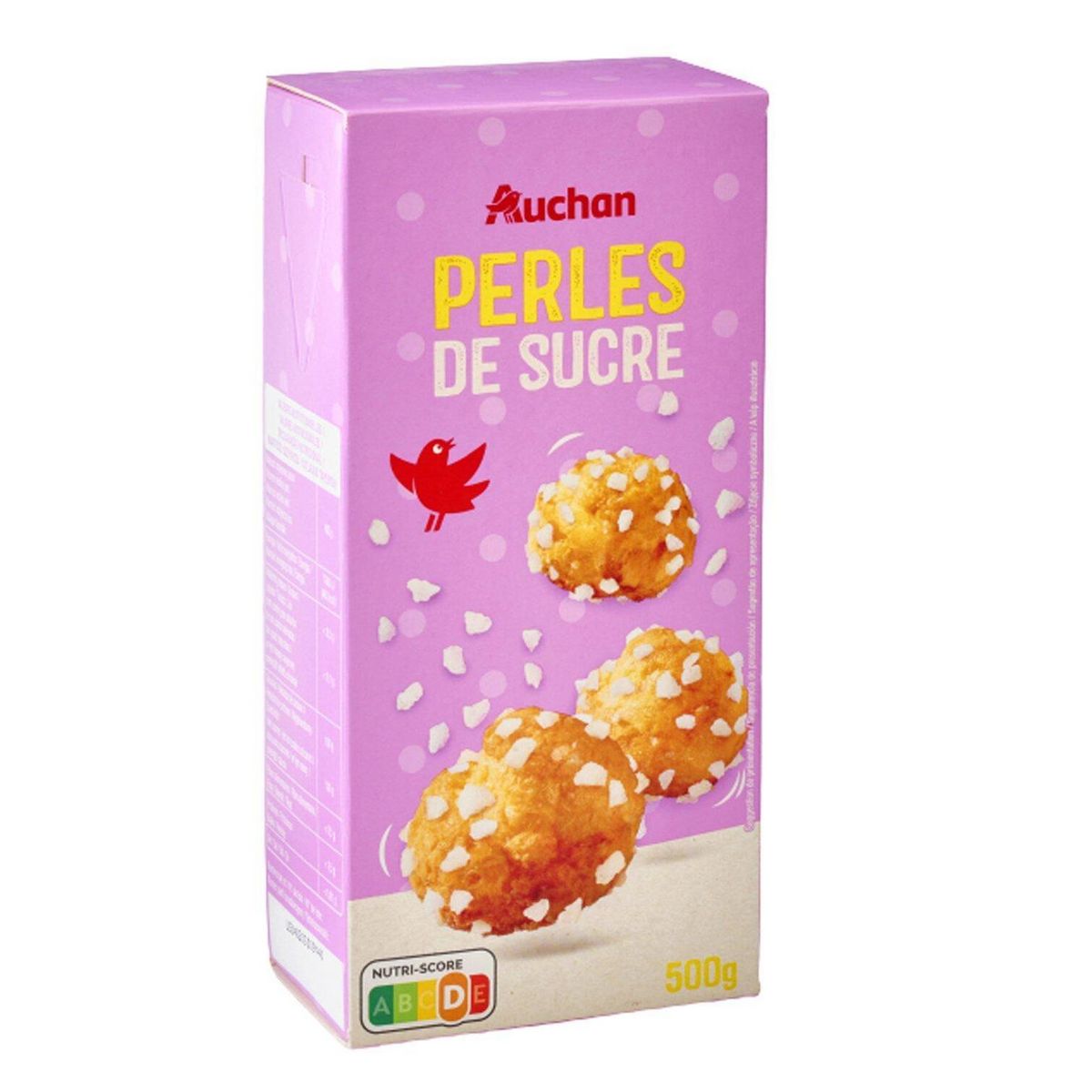 AUCHAN Perles de sucre 500g