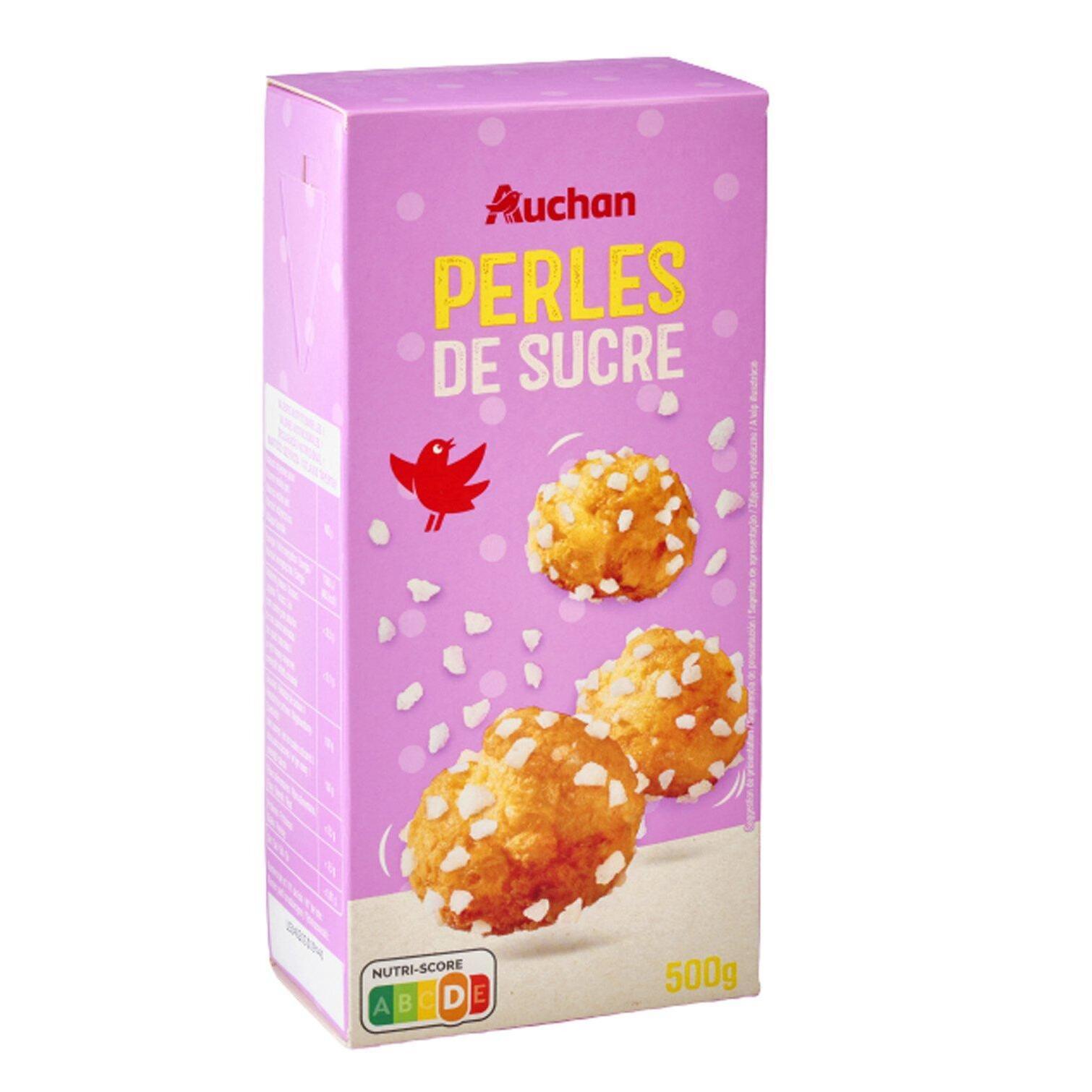 Voir la diapositive 4 : AUCHAN Perles de sucre 500g