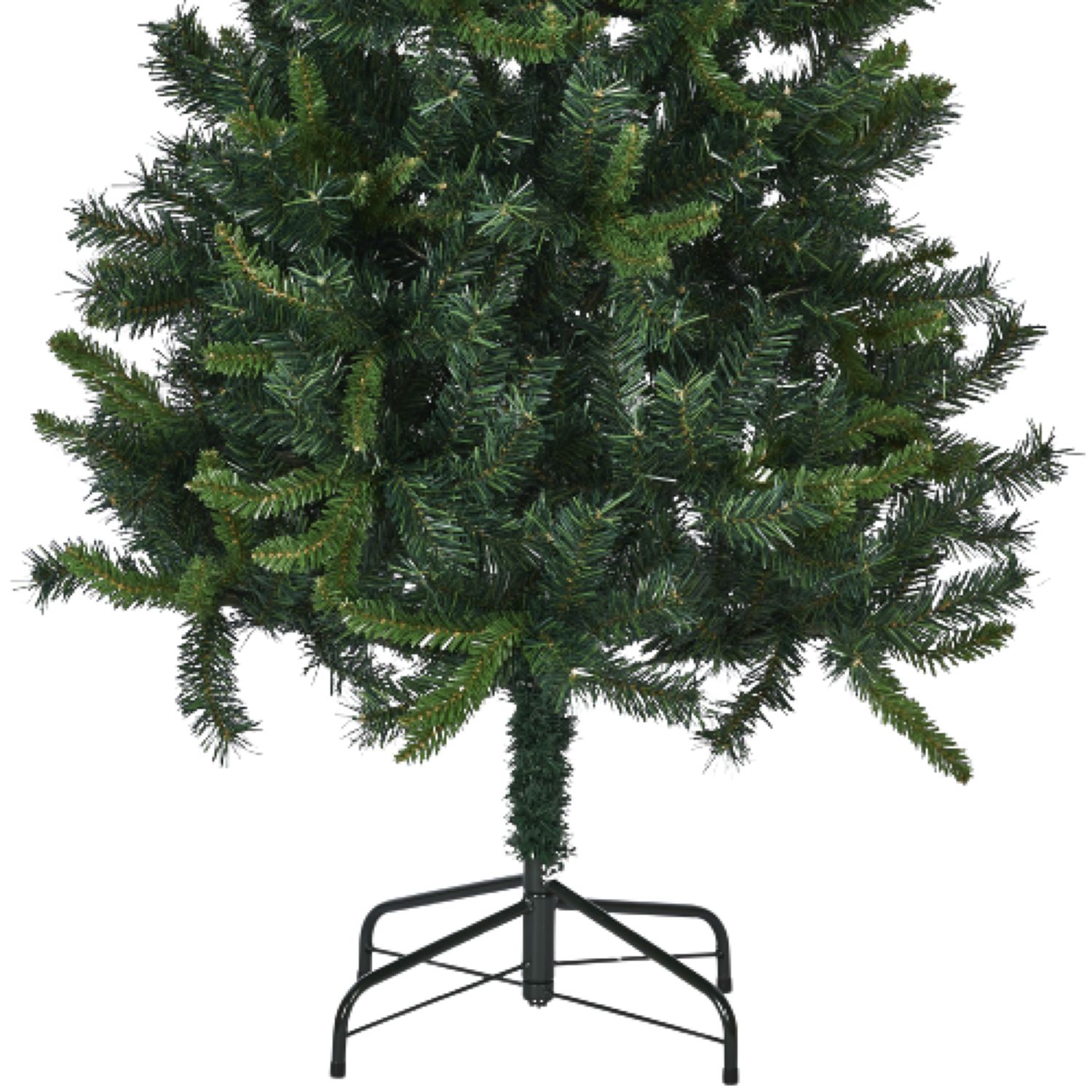 Voir la diapositive 2 : AUCHAN Sapin de Noël artificiel vert - 210 cm