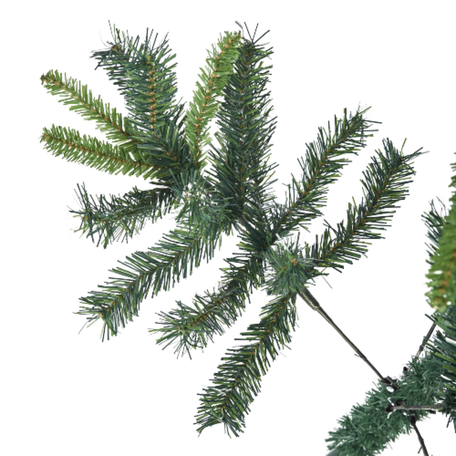 Voir la diapositive 3 : AUCHAN Sapin de Noël artificiel vert - 210 cm