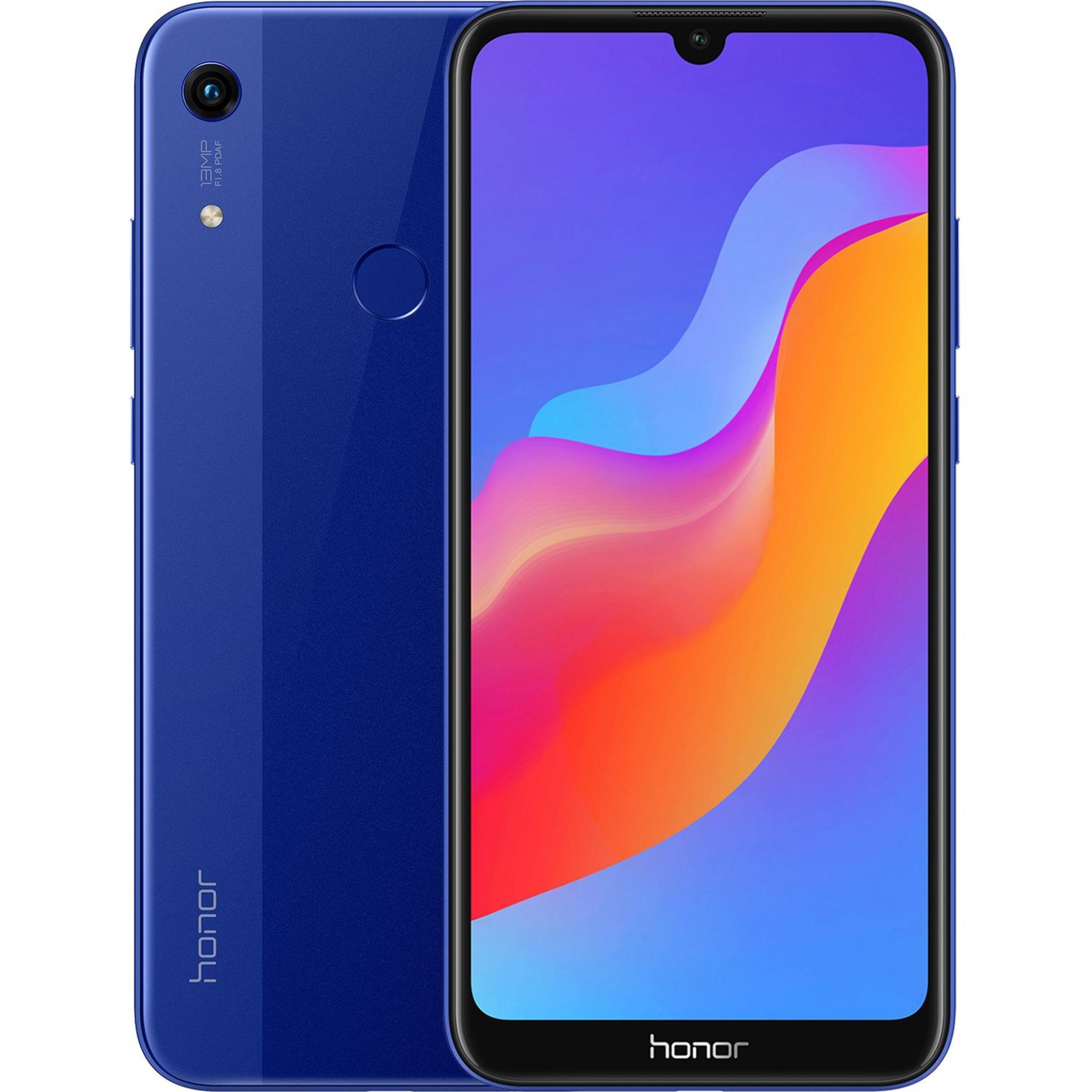 Voir la diapositive 1 : HONOR Smartphone 8A - 32 Go - 6.1 pouces - Bleu - 4G
