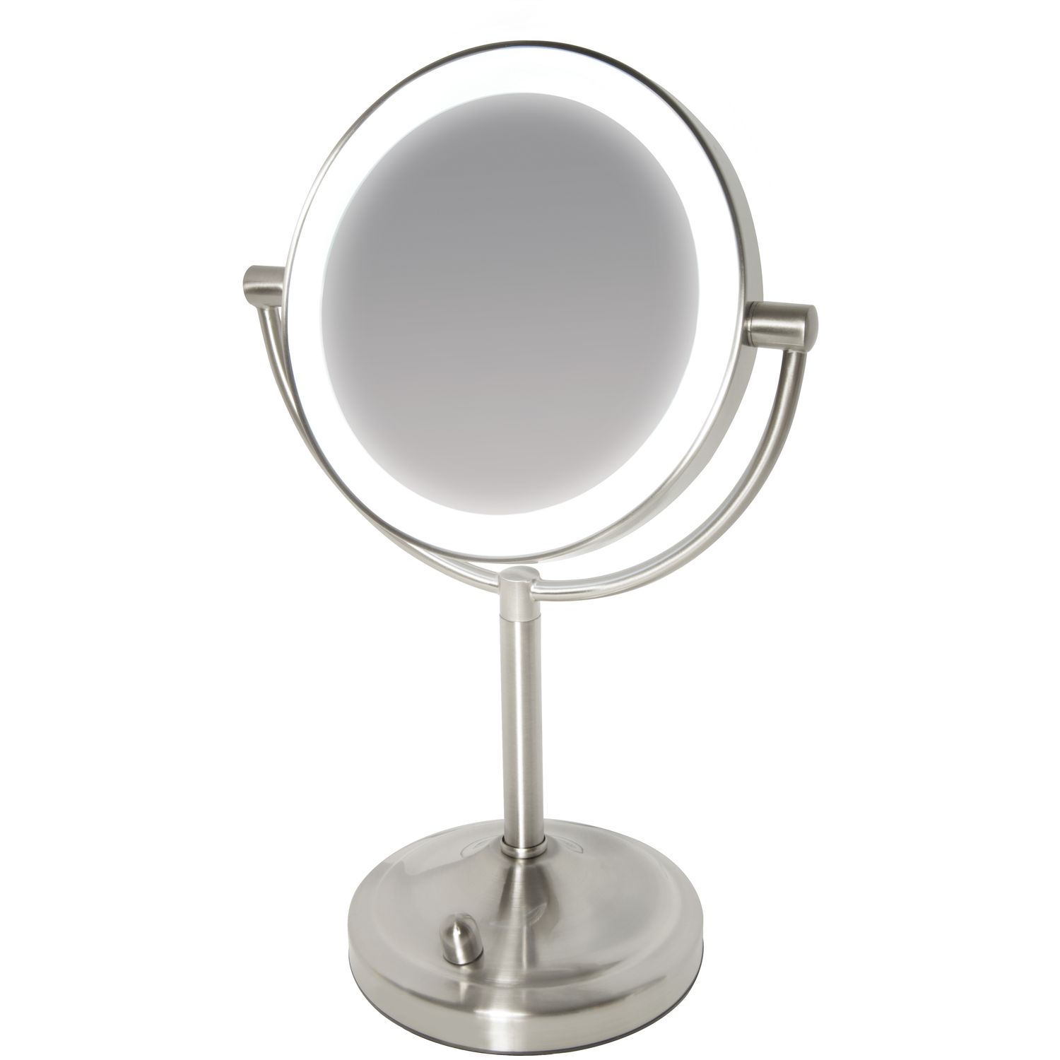 Voir la diapositive 2 : HOMEDICS Miroir lumineux grossissant - HMMIR8160 - Gris