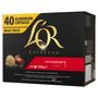 Voir la diapositive 3 : L'OR ESPRESSO Capsules de café splendente intensité 7 compatibles Nespresso 40 capsules 208g