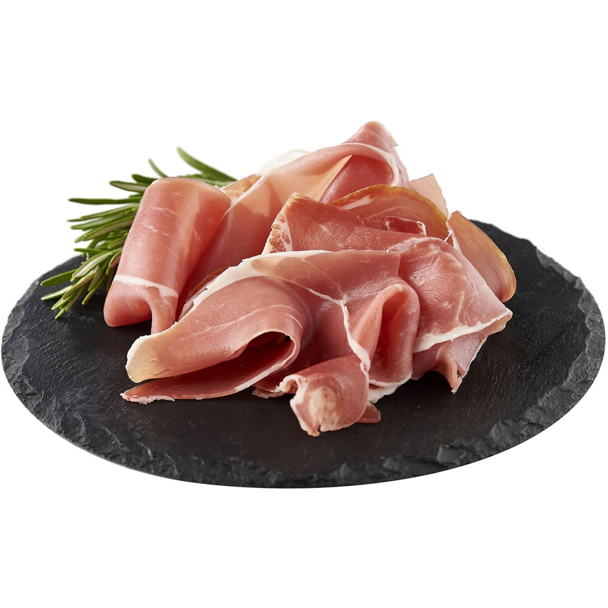 Voir la diapositive 2 : AUCHAN LE CHARCUTIER Jambon sec d'Auvergne 88g
