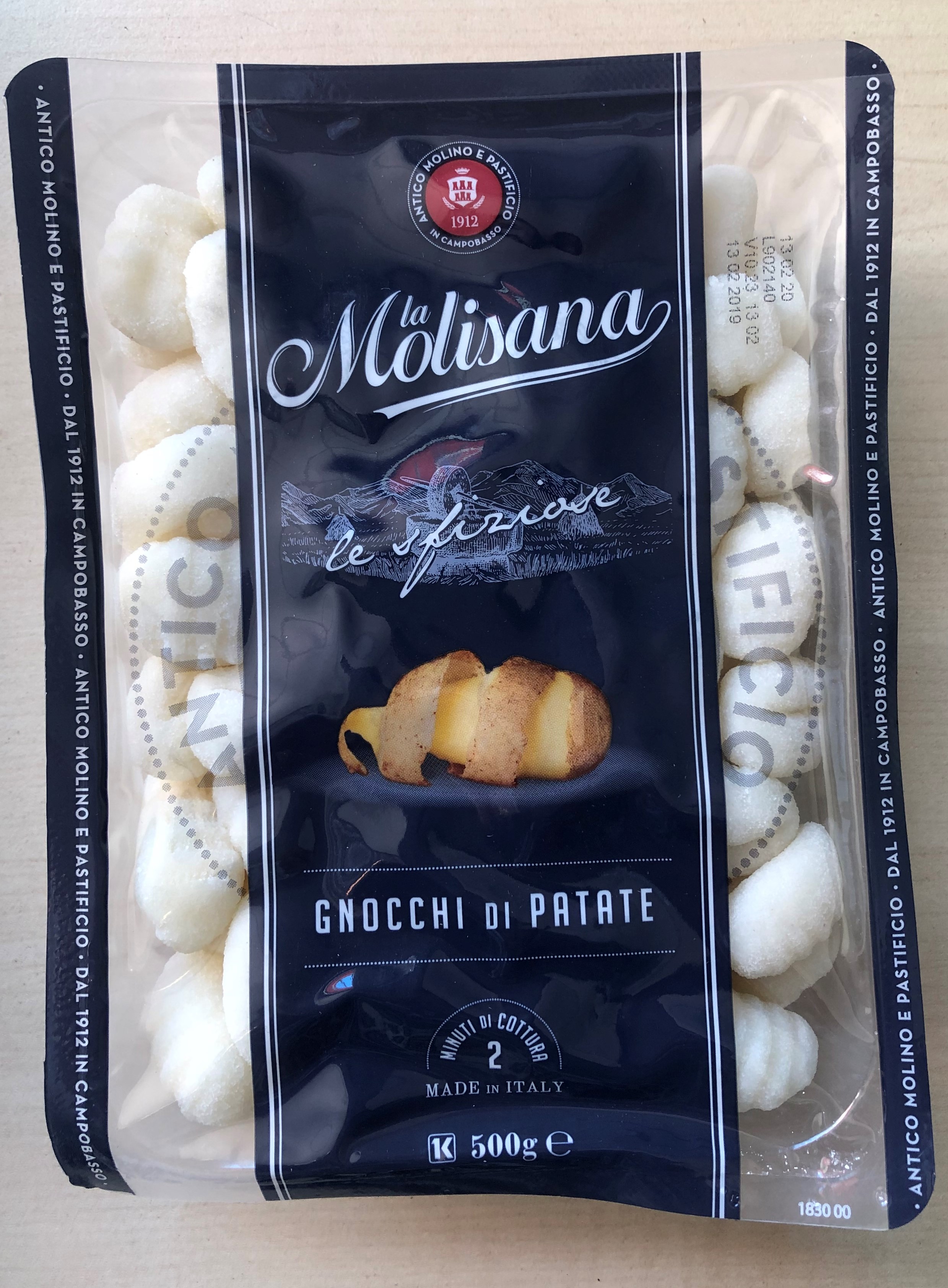 Voir la diapositive 2 : LA MOLISANA Gnocchi de pomme de terre 500g
