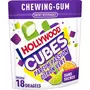 HOLLYWOOD Chewing-gums cubes sans sucres passion citron vert 18 dragées 41g
