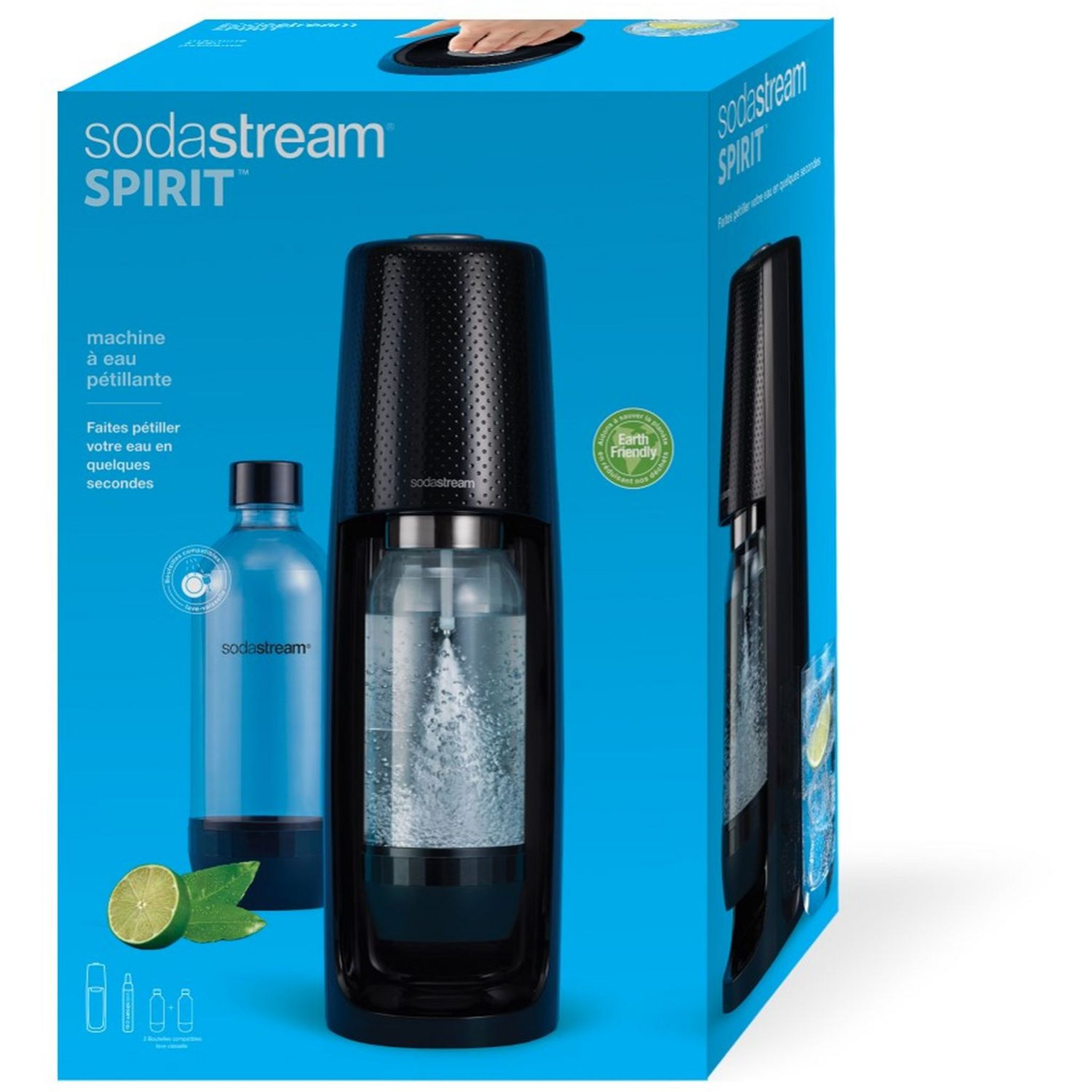 Voir la diapositive 2 : SODASTREAM Machine à gazéifier - PACK LVAISSNOIR
