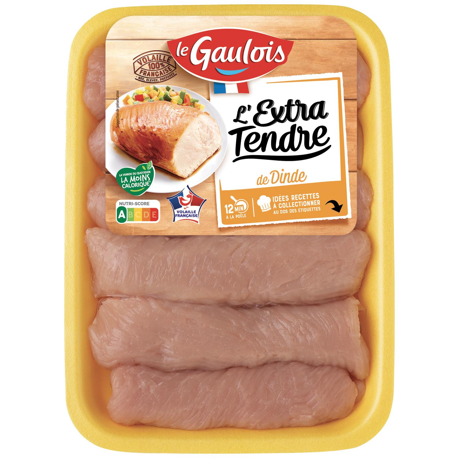 LE GAULOIS Escalopes de dinde extra tendre 720g