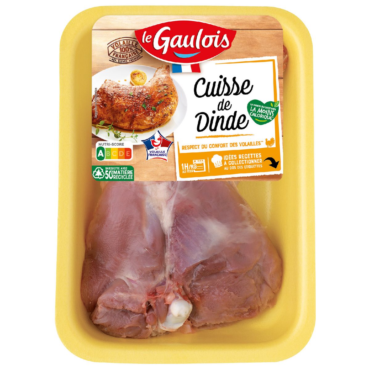 LE GAULOIS Cuisse de dinde 1 pièce 650g