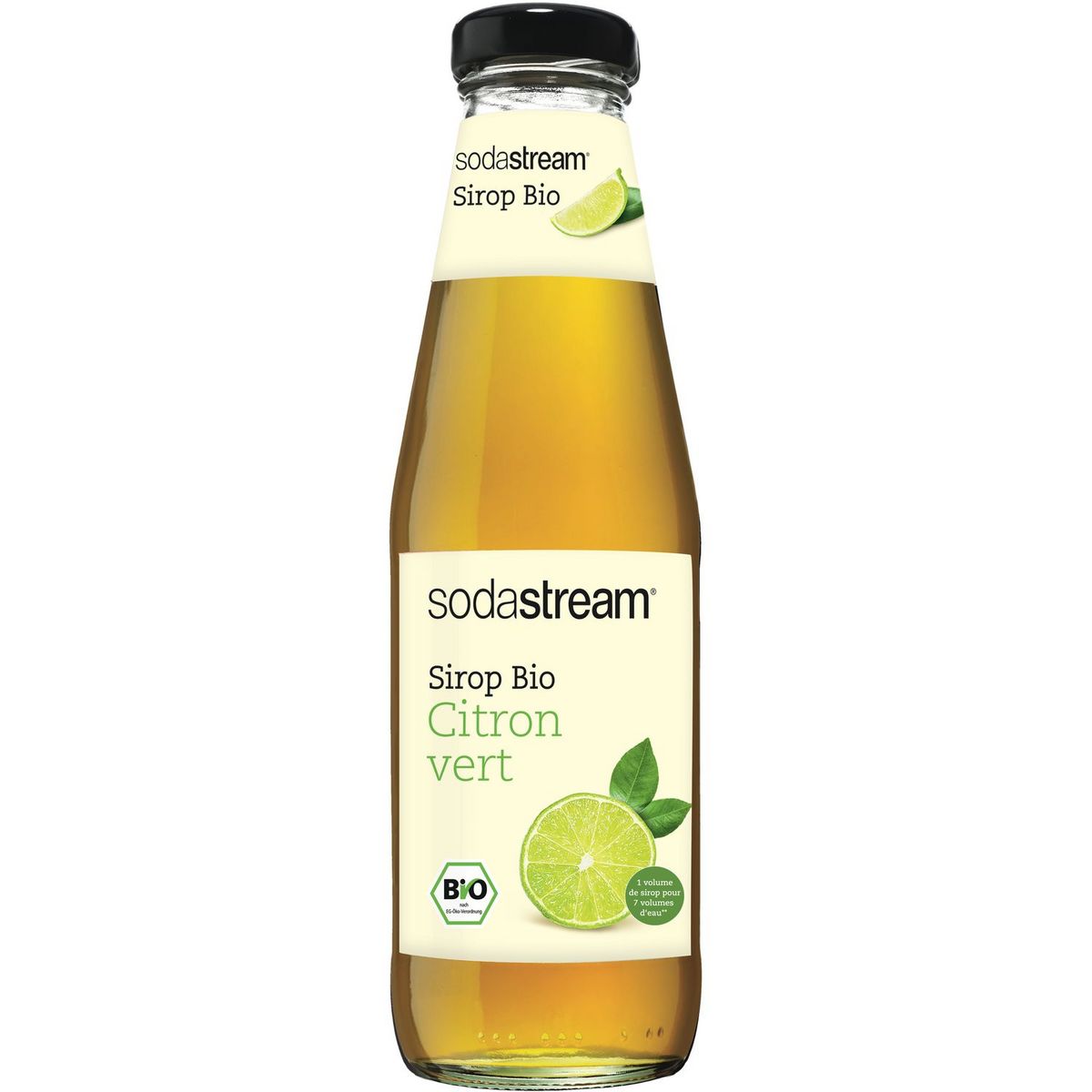 SODASTREAM Sirop bio citron vert