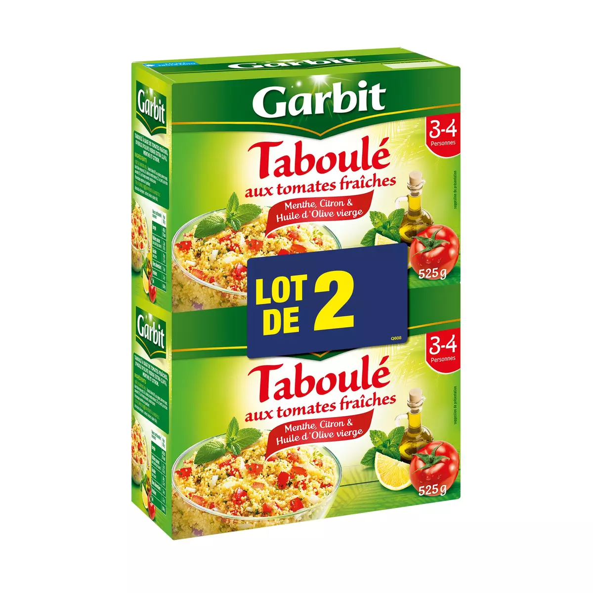 GARBIT Taboulé aux tomates fraîches 2x525g