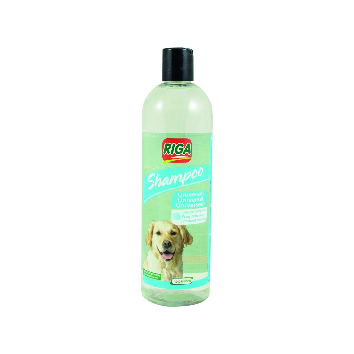 RIGA Shampoing sans paraben pour chien 1l