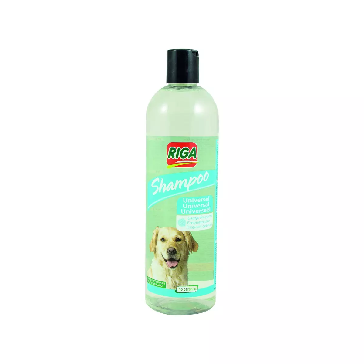 RIGA Shampoing sans paraben pour chien 1l