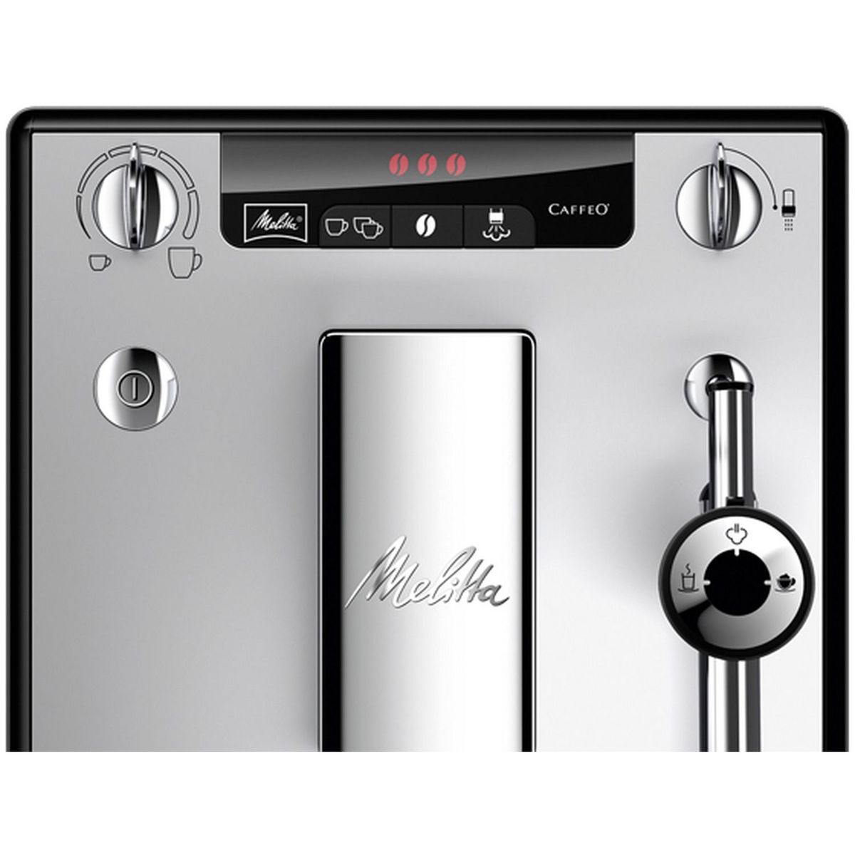 MELITTA Machine à café expresso avec broyeur - E957-103 - Argent