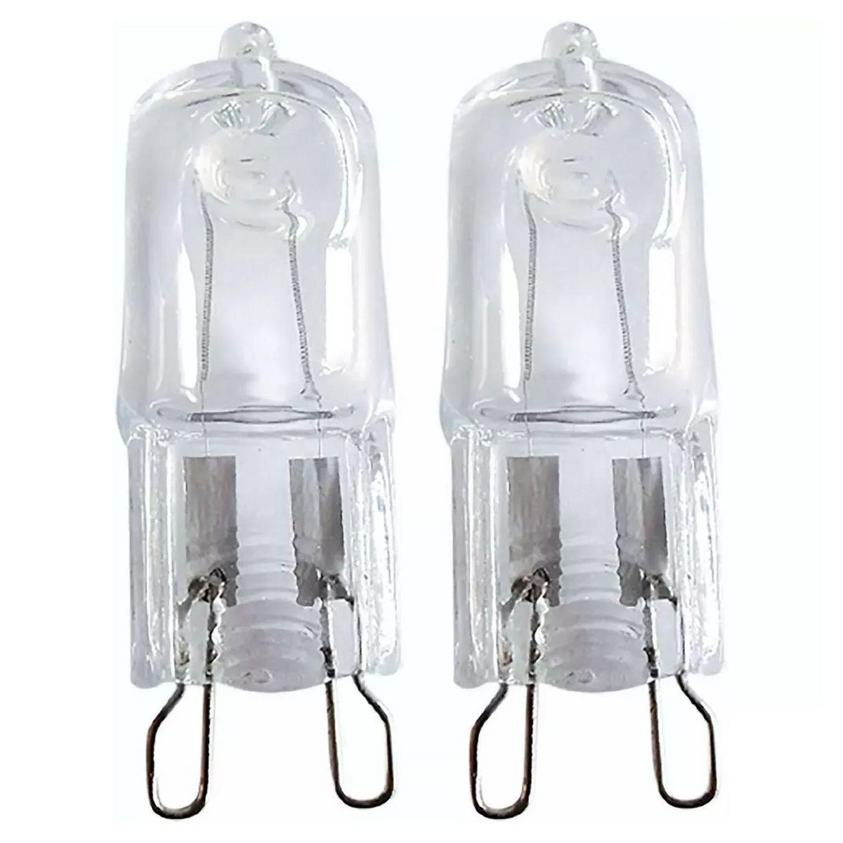 AUCHAN Lot de 2 ampoules halogènes G9 capsule 46W