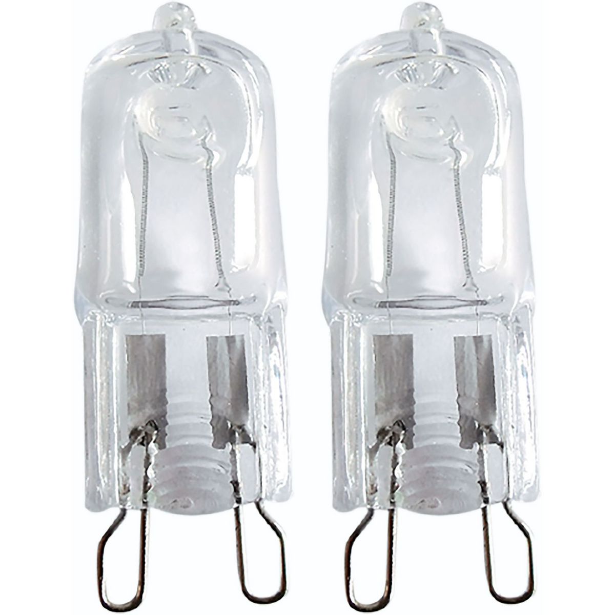 AUCHAN Lot de 2 ampoules halogènes capsule G9 30W