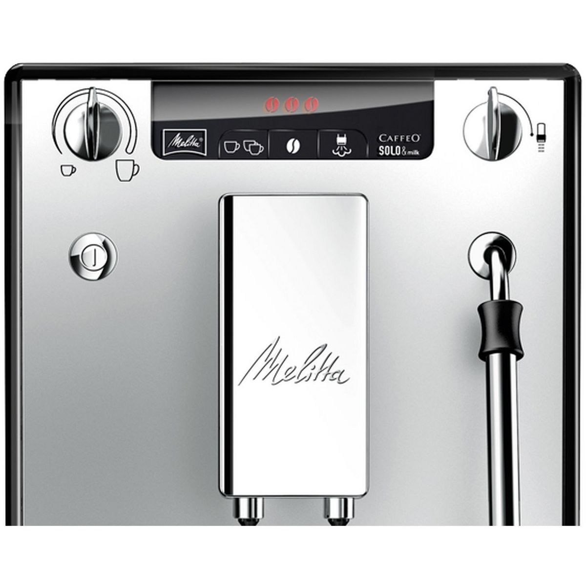 MELITTA Machine à café expresso avec broyeur - E953-102 - Argent