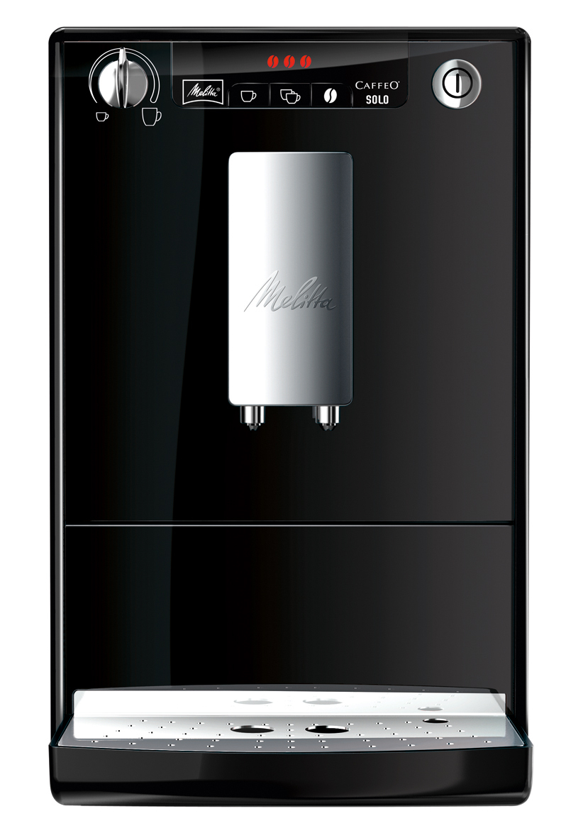 Voir la diapositive 3 : MELITTA Machine à café expresso avec broyeur - E950-101 - Noir