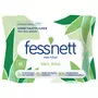 FESS'NETT Lingettes papier toilette humide blanc aloe vera 50 lingettes