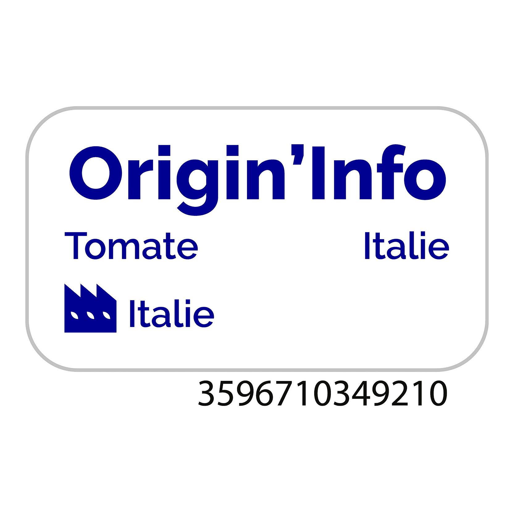 Voir la diapositive 3 : AUCHAN Pulpe de tomates concassées 400g