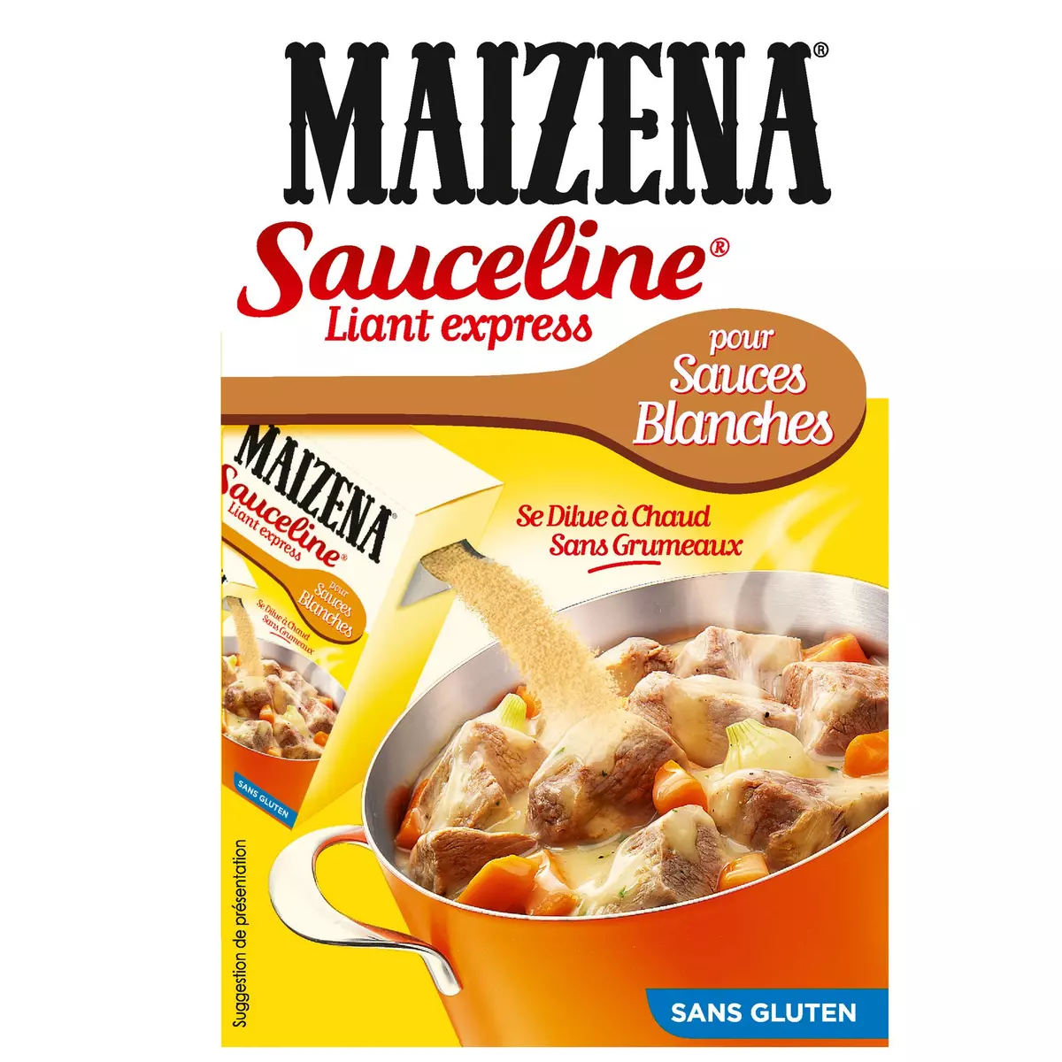 MAIZENA Sauceline Liant express pour sauces blanches sans gluten 250g