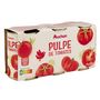 Voir la diapositive 3 : AUCHAN Pulpe de tomate en boîte 3x400g