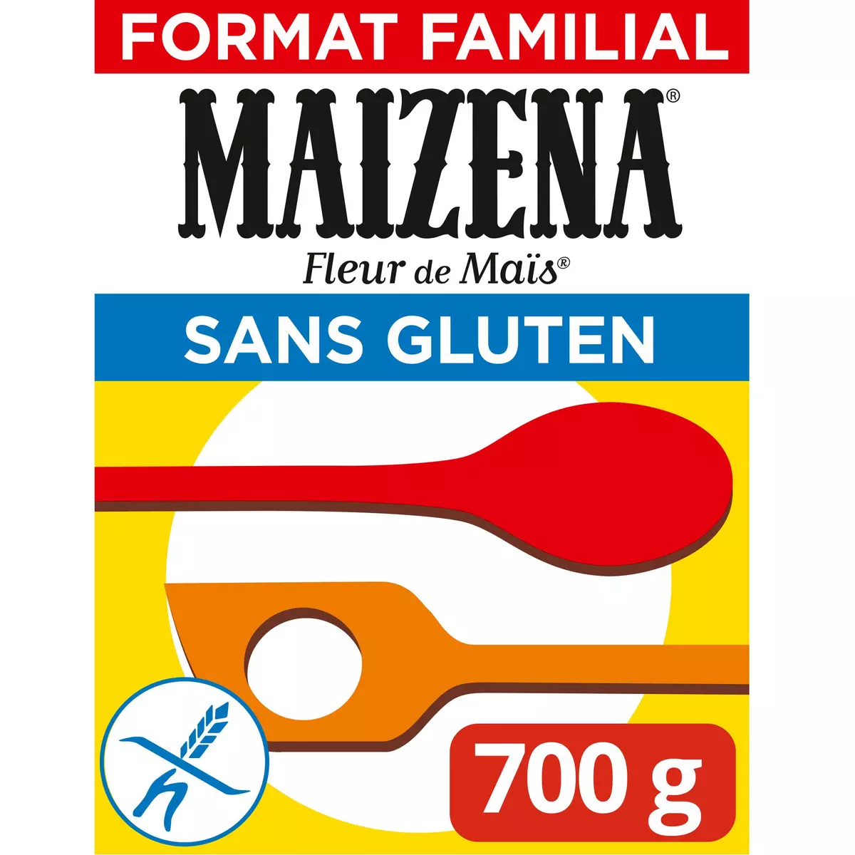 Maïzena 700 g - Fécule de Maïs, fleur de Maïs sans gluten, achat acheter  vente