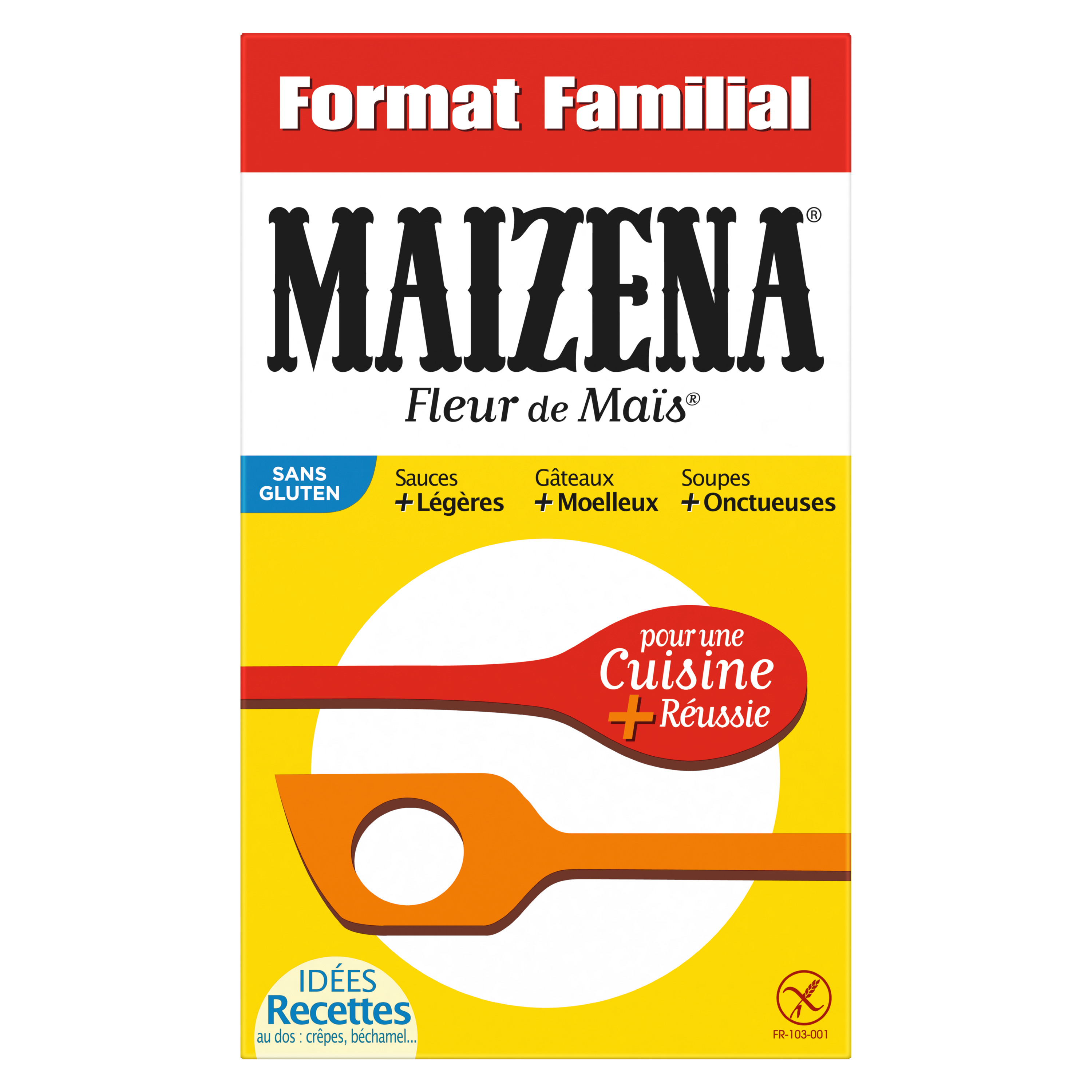 Voir la diapositive 2 : MAIZENA Fleur de maïs sans gluten  700g
