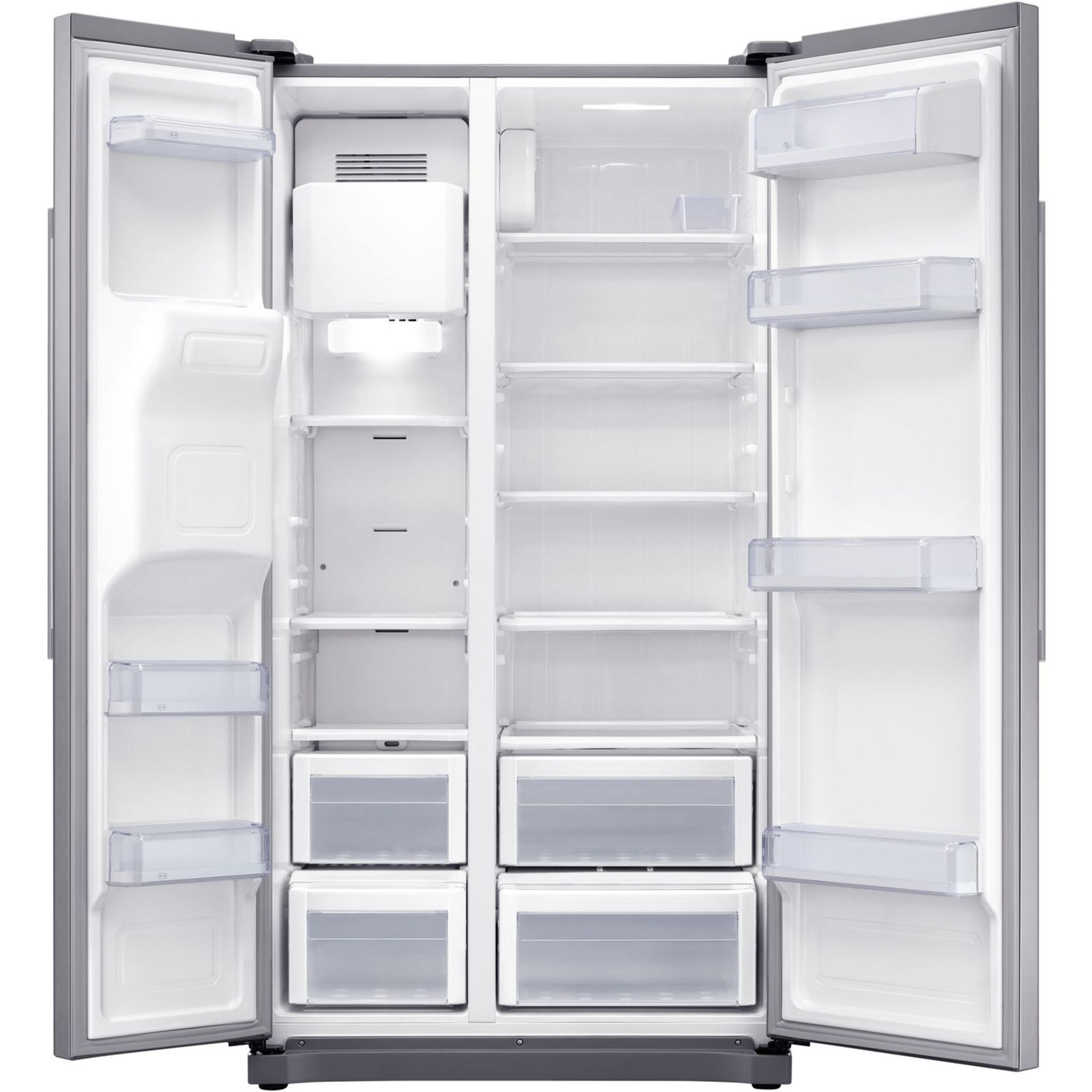Voir la diapositive 2 : SAMSUNG Réfrigérateur américain RS50N3503SA, 534 L, Froid ventilé No frost