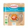 BABYBIO Sachet patate douce carotte bio au saumon dès 6 mois 190g