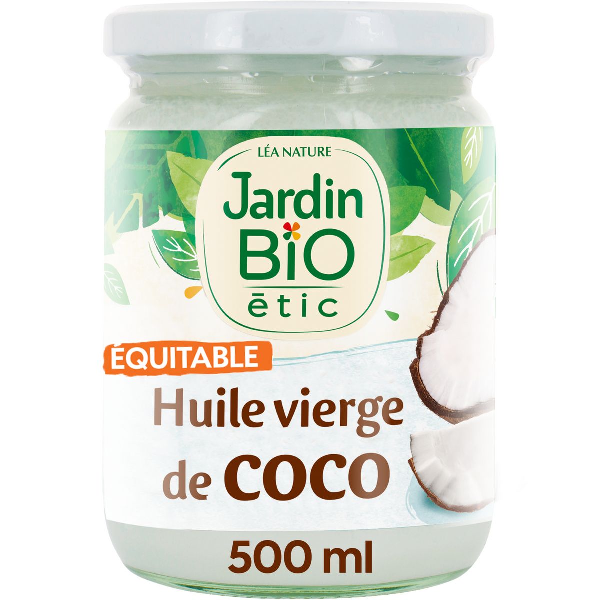 JARDIN BIO ETIC Huile vierge de coco équitable 50cl