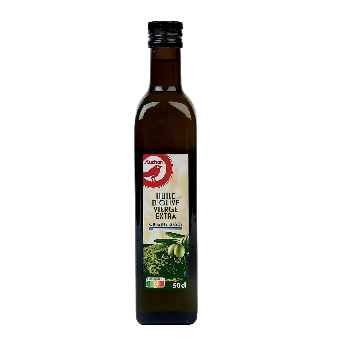 AUCHAN Huile d'olive vierge extra origine Grèce 50cl