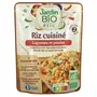 JARDIN BIO ETIC Riz cuisiné légumes et poulet en poche fabriqué en France 220g
