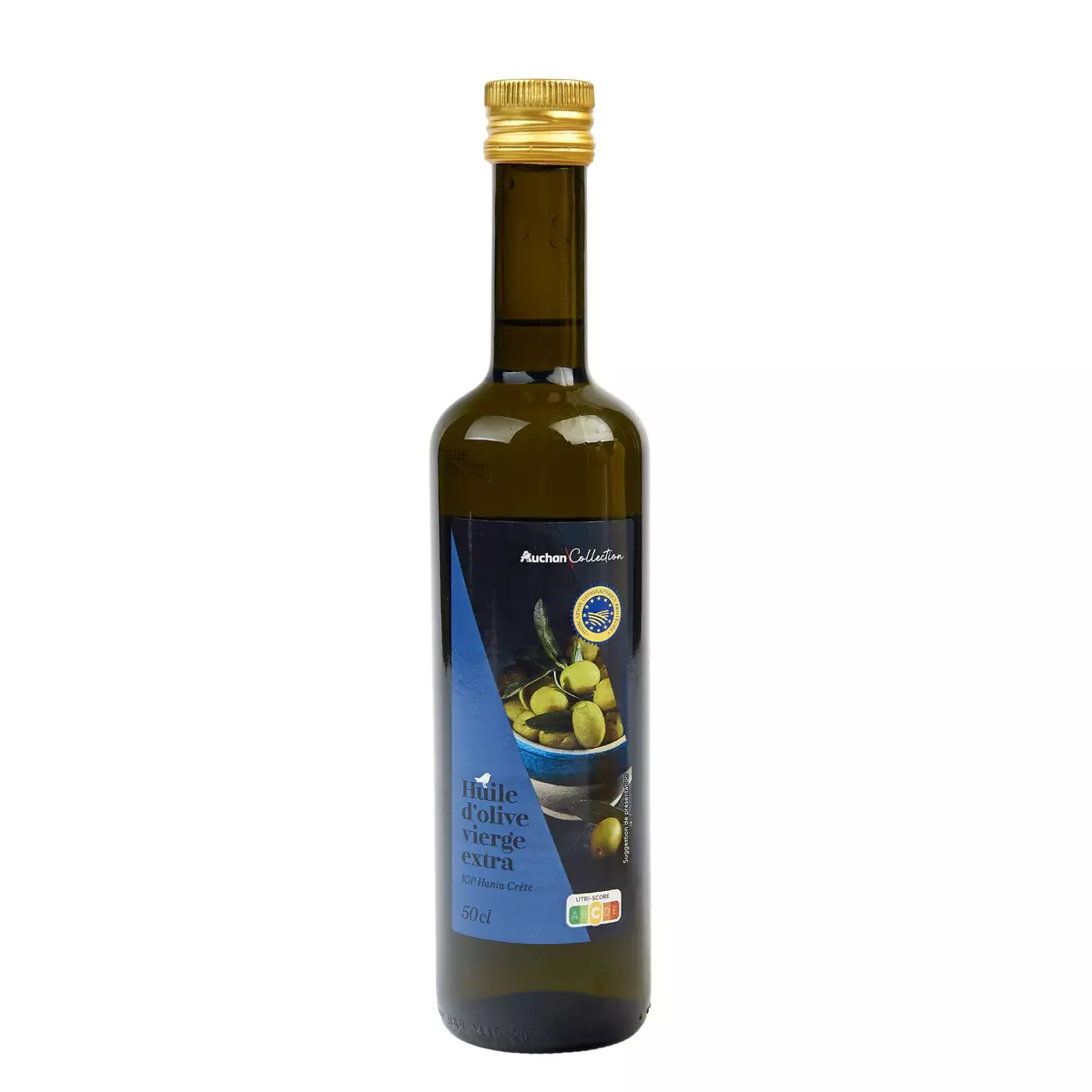 AUCHAN COLLECTION Huile d'olive vierge extra IGP Crète 50cl