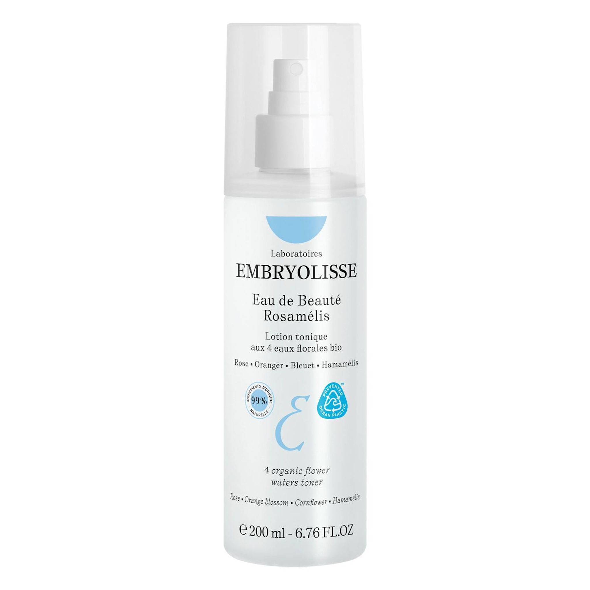 EMBRYOLISSE Eau de beauté rosamélis 200ml