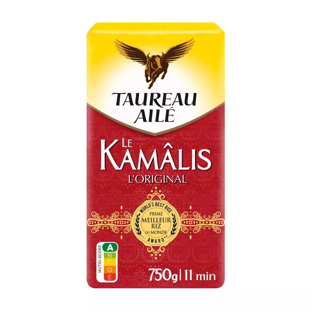 TAUREAU AILE Riz Kamâlis parfumé premium intense et raffiné 750g